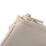 LOUIS VUITTON ルイヴィトン モノグラム ポシェット クレ ヴァージルアブロー 白 M67451 ユニセックス レザー コインケース Aランク 中古 銀蔵