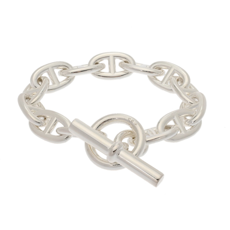 HERMES エルメス シェーヌダンクル TGM 13コマ ユニセックス Ag925 ブレスレット 新品 銀蔵