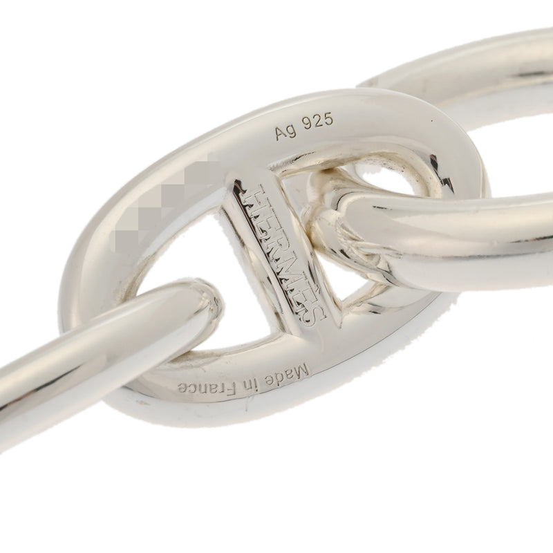 HERMES エルメス シェーヌダンクル TGM 13コマ ユニセックス Ag925 ブレスレット 新品 銀蔵