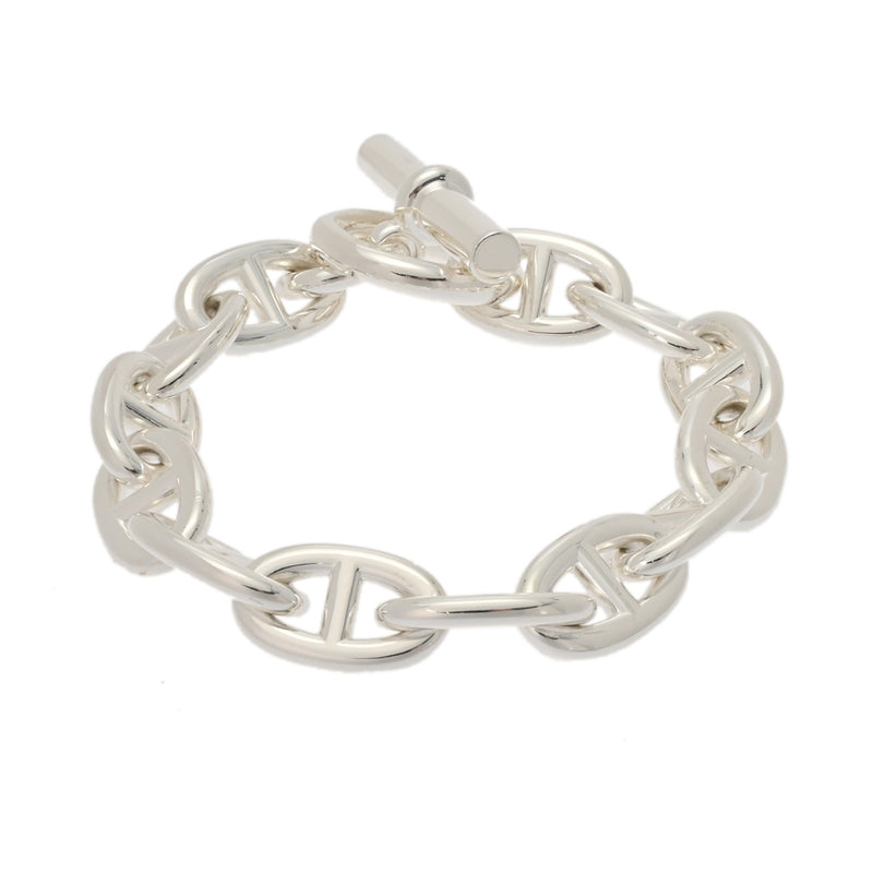 HERMES エルメス シェーヌダンクル TGM 13コマ ユニセックス Ag925 ブレスレット 新品 銀蔵