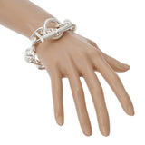 HERMES エルメス シェーヌダンクル TGM 13コマ ユニセックス Ag925 ブレスレット 新品 銀蔵