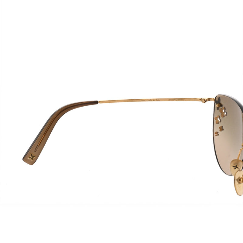 LOUIS VUITTON ルイヴィトン デスマヨキャットアイ ブラウン Z0051U ユニセックス サングラス Aランク 中古 銀蔵