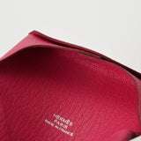 HERMES エルメス バスティア ピンク □N刻印(2010年頃) レディース シェーブル コインケース ABランク 中古 銀蔵