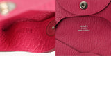 HERMES エルメス バスティア ピンク □N刻印(2010年頃) レディース シェーブル コインケース ABランク 中古 銀蔵
