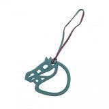 HERMES エルメス パドックシュバル パープル/ブルー系 ユニセックス スイフト キーホルダー Aランク 中古 銀蔵