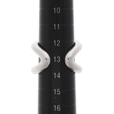 HERMES エルメス オスモズ GM #57 - 13号 レディース シルバー リング・指輪 新品 銀蔵