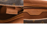 LOUIS VUITTON ルイヴィトン モノグラム ミニ ルーピング ブラウン M51147 レディース モノグラムキャンバス セミショルダーバッグ Bランク 中古 銀蔵