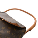 LOUIS VUITTON ルイヴィトン モノグラム ミニ ルーピング ブラウン M51147 レディース モノグラムキャンバス セミショルダーバッグ Bランク 中古 銀蔵