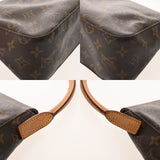 LOUIS VUITTON ルイヴィトン モノグラム ミニ ルーピング ブラウン M51147 レディース モノグラムキャンバス セミショルダーバッグ Bランク 中古 銀蔵