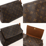 LOUIS VUITTON ルイヴィトン モノグラム ミニ ルーピング ブラウン M51147 レディース モノグラムキャンバス セミショルダーバッグ Bランク 中古 銀蔵