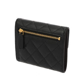 CHANEL シャネル クラシック スモールフラップウォレット ブラック AP0231 レディース キャビアスキン 三つ折り財布 未使用 銀蔵
