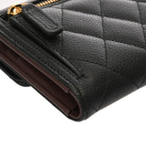 CHANEL シャネル クラシック スモールフラップウォレット ブラック AP0231 レディース キャビアスキン 三つ折り財布 未使用 銀蔵