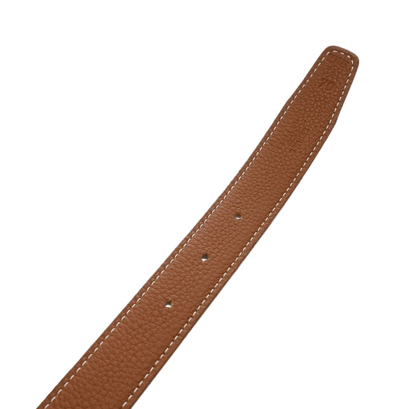 HERMES エルメス Hベルト サイズ70 リバーシブル ブラック/ゴールド □F刻印(2002年頃) メンズ BOXカーフ/トゴ ベルト Aランク 中古 銀蔵