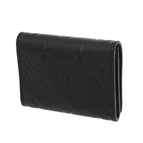 LOUIS VUITTON ルイヴィトン モノグラムアンプラント アンヴェロップカルトドゥヴィジット ノワール M58456 ユニセックス レザー 名刺入れ 未使用 銀蔵