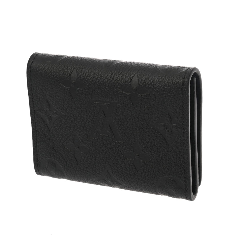 LOUIS VUITTON ルイヴィトン モノグラムアンプラント アンヴェロップカルトドゥヴィジット ノワール M58456 ユニセックス レザー 名刺入れ 未使用 銀蔵