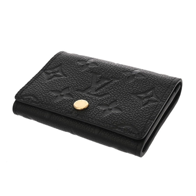 LOUIS VUITTON ルイヴィトン モノグラムアンプラント アンヴェロップカルトドゥヴィジット ノワール M58456 ユニセックス レザー 名刺入れ 未使用 銀蔵