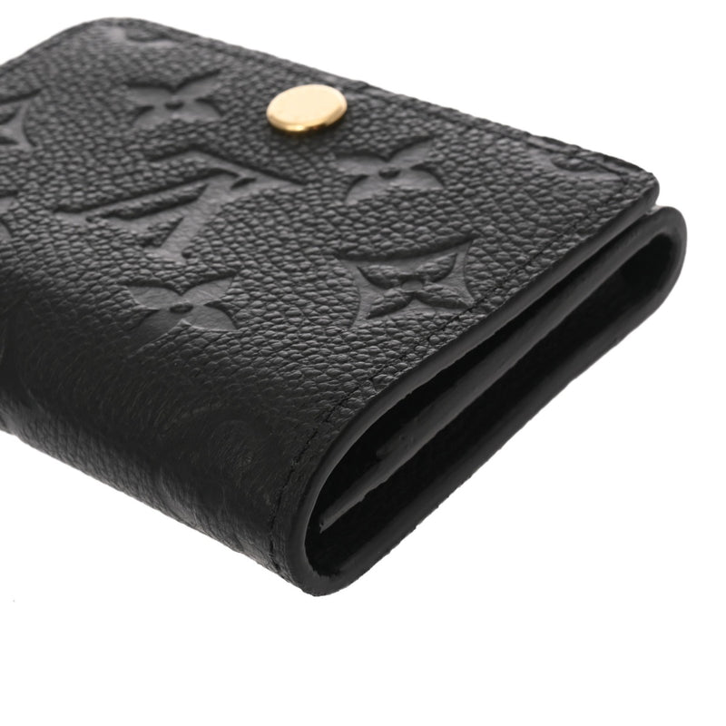 LOUIS VUITTON ルイヴィトン モノグラムアンプラント アンヴェロップカルトドゥヴィジット ノワール M58456 ユニセックス レザー 名刺入れ 未使用 銀蔵