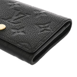 LOUIS VUITTON ルイヴィトン モノグラムアンプラント アンヴェロップカルトドゥヴィジット ノワール M58456 ユニセックス レザー 名刺入れ 未使用 銀蔵