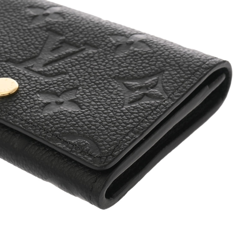 LOUIS VUITTON ルイヴィトン モノグラムアンプラント アンヴェロップカルトドゥヴィジット ノワール M58456 ユニセックス レザー 名刺入れ 未使用 銀蔵