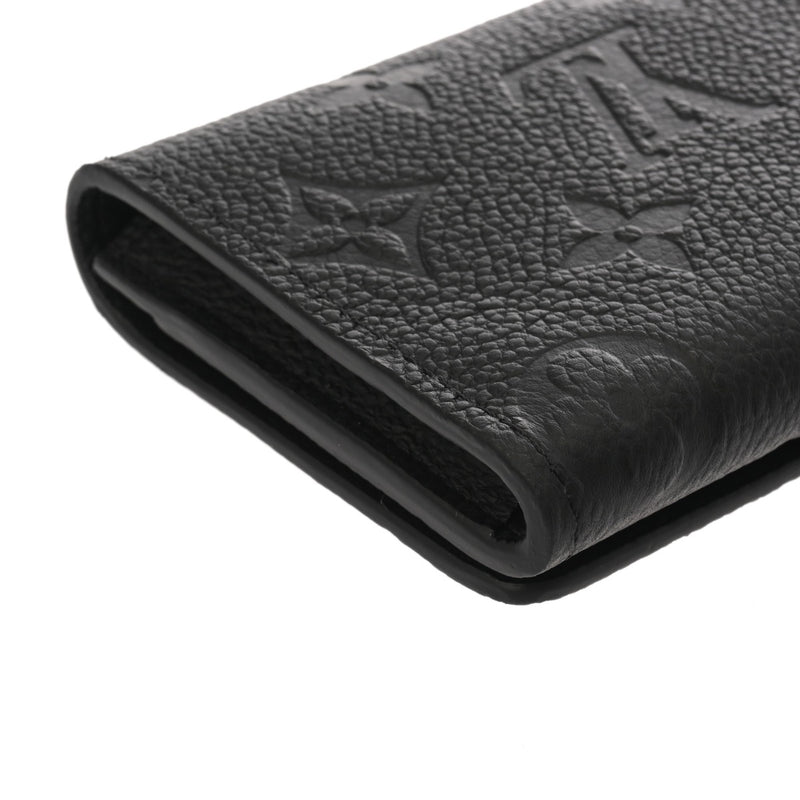 LOUIS VUITTON ルイヴィトン モノグラムアンプラント アンヴェロップカルトドゥヴィジット ノワール M58456 ユニセックス レザー 名刺入れ 未使用 銀蔵