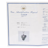 no brand ノーブランド トルマリン ダイヤ0.04ct ガーネット - - レディース K18ホワイトゴールド ネックレス Aランク 中古 銀蔵