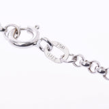 no brand ノーブランド トルマリン ダイヤ0.04ct ガーネット - - レディース K18ホワイトゴールド ネックレス Aランク 中古 銀蔵