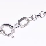 no brand ノーブランド トルマリン ダイヤ0.04ct ガーネット - - レディース K18ホワイトゴールド ネックレス Aランク 中古 銀蔵