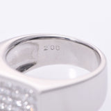 Other diamonds 2.00ct 13.5 Unisex PT900 Platinum Ring / Ring A Rank used Ginzo