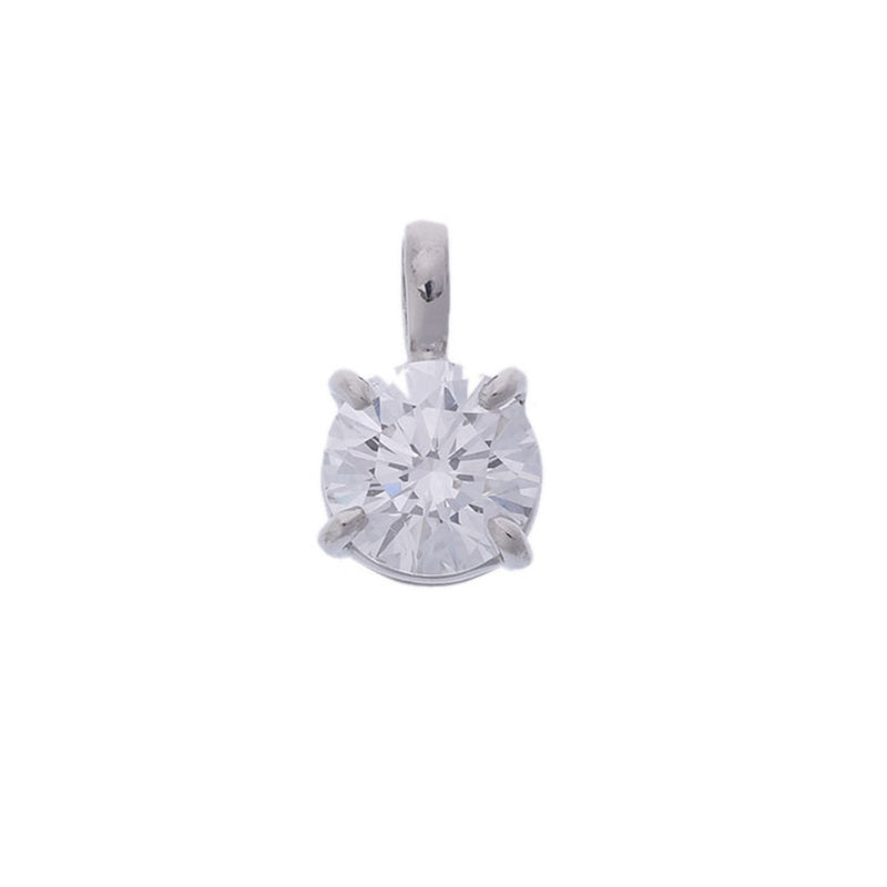 no brand ノーブランド 一粒ダイヤ 1.001ct D-VVS2-VG SB - レディース Pt900プラチナ ペンダントトップ 新品 銀蔵