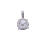 no brand ノーブランド 一粒ダイヤ 1.001ct D-VVS2-VG SB - レディース Pt900プラチナ ペンダントトップ 新品 銀蔵