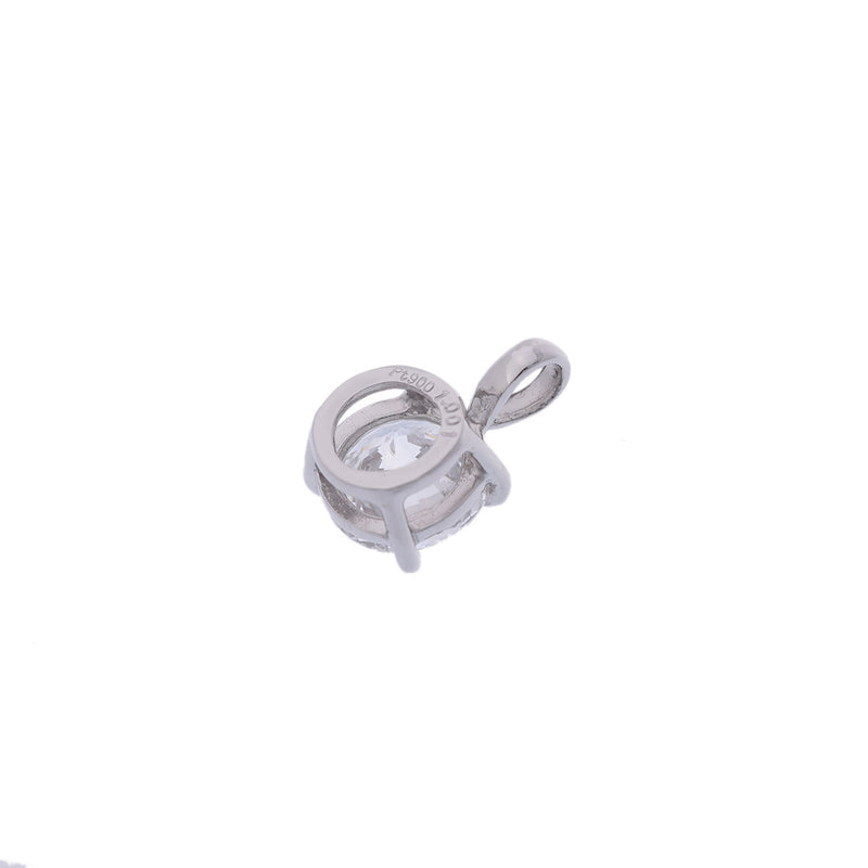 no brand ノーブランド 一粒ダイヤ 1.001ct D-VVS2-VG SB - レディース Pt900プラチナ ペンダントトップ 新品 銀蔵