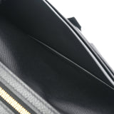 HERMES エルメス ベアンスフレ  黒 ゴールド金具 C刻印(2018年頃) レディース ヴォーエプソン 長財布 Bランク 中古 銀蔵