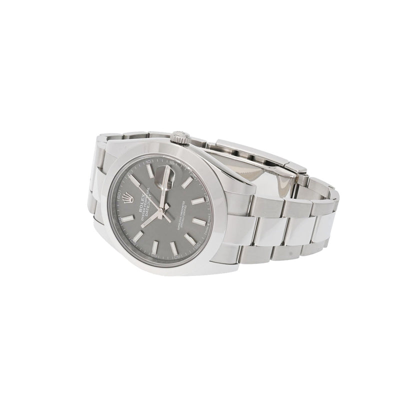 ロレックス デイトジャスト オイスターブレス 126300 8桁 ランダム番 メンズ 腕時計 自動巻き 銀蔵