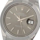 ロレックス デイトジャスト オイスターブレス 126300 8桁 ランダム番 メンズ 腕時計 自動巻き 銀蔵