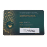 ロレックス デイトジャスト オイスター 126331 8桁ランダム番 メンズ 腕時計 自動巻き 銀蔵