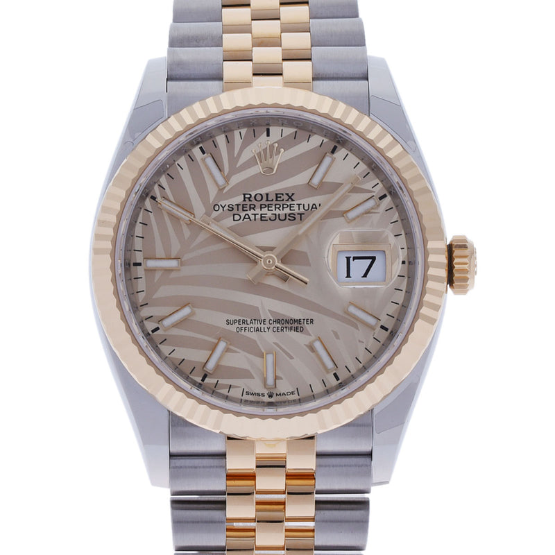 ロレックス デイトジャスト ジュビリー ゴールデンパームモチーフ