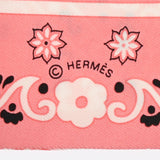 HERMES エルメス ツイリー ピンク - レディース シルク100％ スカーフ ABランク 中古 銀蔵