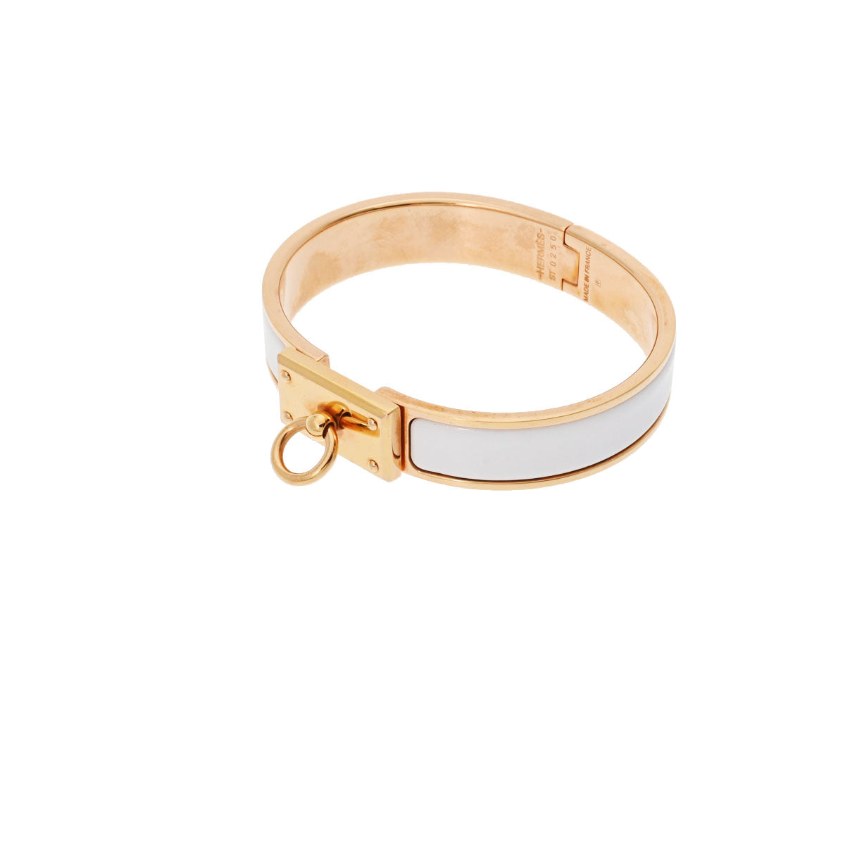 エルメス クリック アノー バングル GP ゴールド ブレスレット エナメル