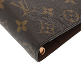 LOUIS VUITTON ルイヴィトン モノグラム アジェンダ MM ブラウン R20105 ユニセックス モノグラムキャンバス 手帳カバー Aランク 中古 銀蔵