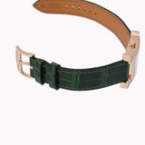 エルメス Hウォッチ ダイヤベゼル HH4.272　730/ZZ65 マラカイト レディース 腕時計 クォーツ 銀蔵