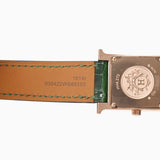 エルメス Hウォッチ ダイヤベゼル HH4.272　730/ZZ65 マラカイト レディース 腕時計 クォーツ 銀蔵