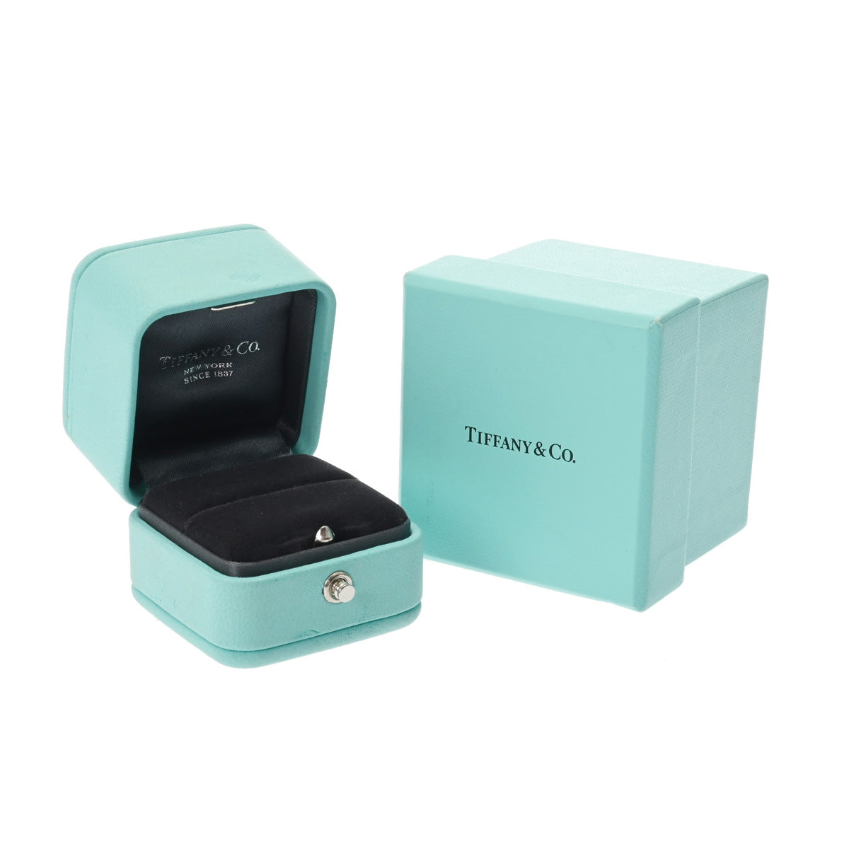 ティファニーハーモニー 一粒ダイヤ0.18ct #8 レディース Pt950