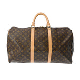 LOUIS VUITTON ルイヴィトン モノグラム キーポル 50 ブラウン M41426 ユニセックス モノグラムキャンバス ボストンバッグ Bランク 中古 銀蔵