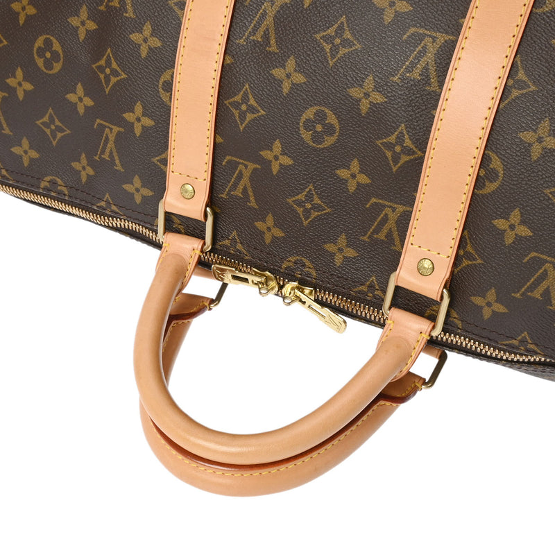 LOUIS VUITTON ルイヴィトン モノグラム キーポル 50 ブラウン M41426 ユニセックス モノグラムキャンバス ボストンバッグ Bランク 中古 銀蔵