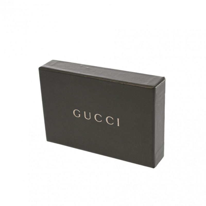 グッチグッチシマ マネークリップ 黒 シルバー金具 ユニセックス レザー マネークリップ 115268 GUCCI 中古 – 銀蔵オンライン