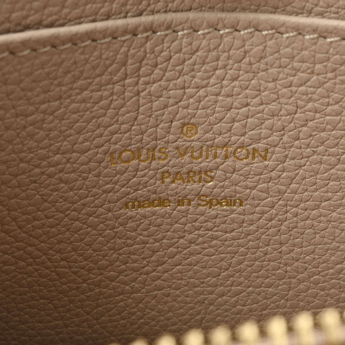 ルイヴィトンロックミー ジッピーコインパース グレージュ レディース