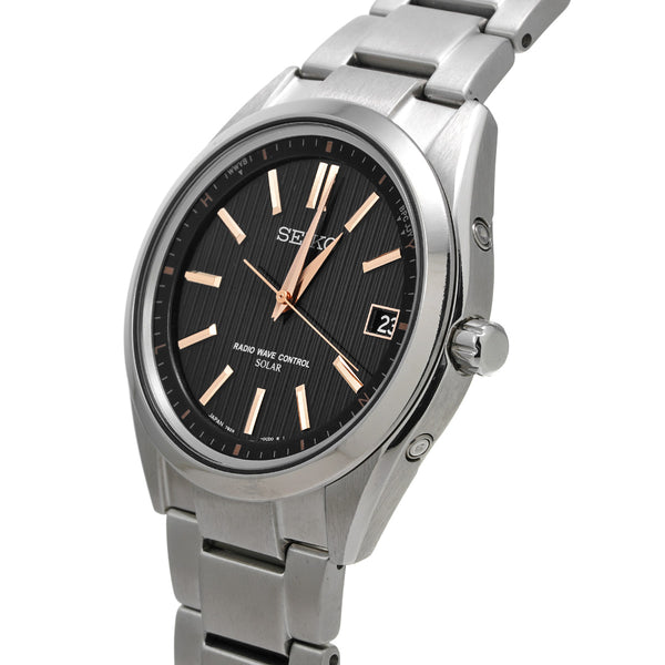 SEIKO セイコー ブライツ SAGZ087 メンズ チタニウム 腕時計 ソーラー Aランク 中古 銀蔵