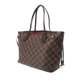 LOUIS VUITTON ルイヴィトン ダミエ ネヴァーフル PM 旧型 ブラウン N51109 レディース ダミエキャンバス ハンドバッグ Bランク 中古 銀蔵