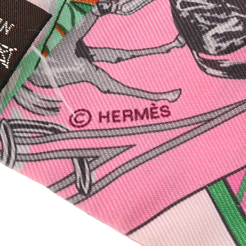 HERMES エルメス ツイリー マルチカラー レディース シルク100％ スカーフ ABランク 中古 銀蔵