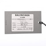 BALENCIAGA バレンシアガ ネイビーカバス M グレー 581292 レディース コットン カーフ ハンドバッグ 新同 中古 銀蔵